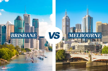Brisbane vs Melbourne property prices